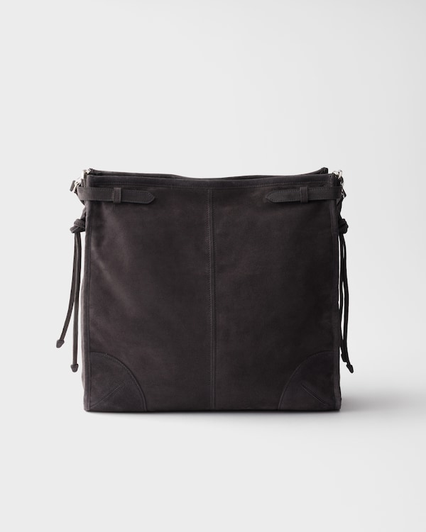 Prada Bonnie suede shoulder bag