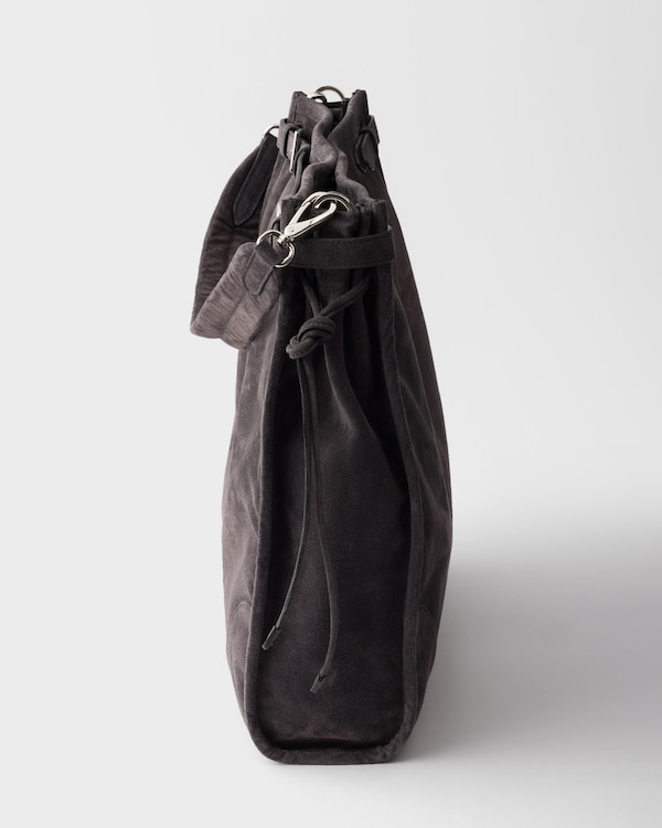 Prada Bonnie suede shoulder bag