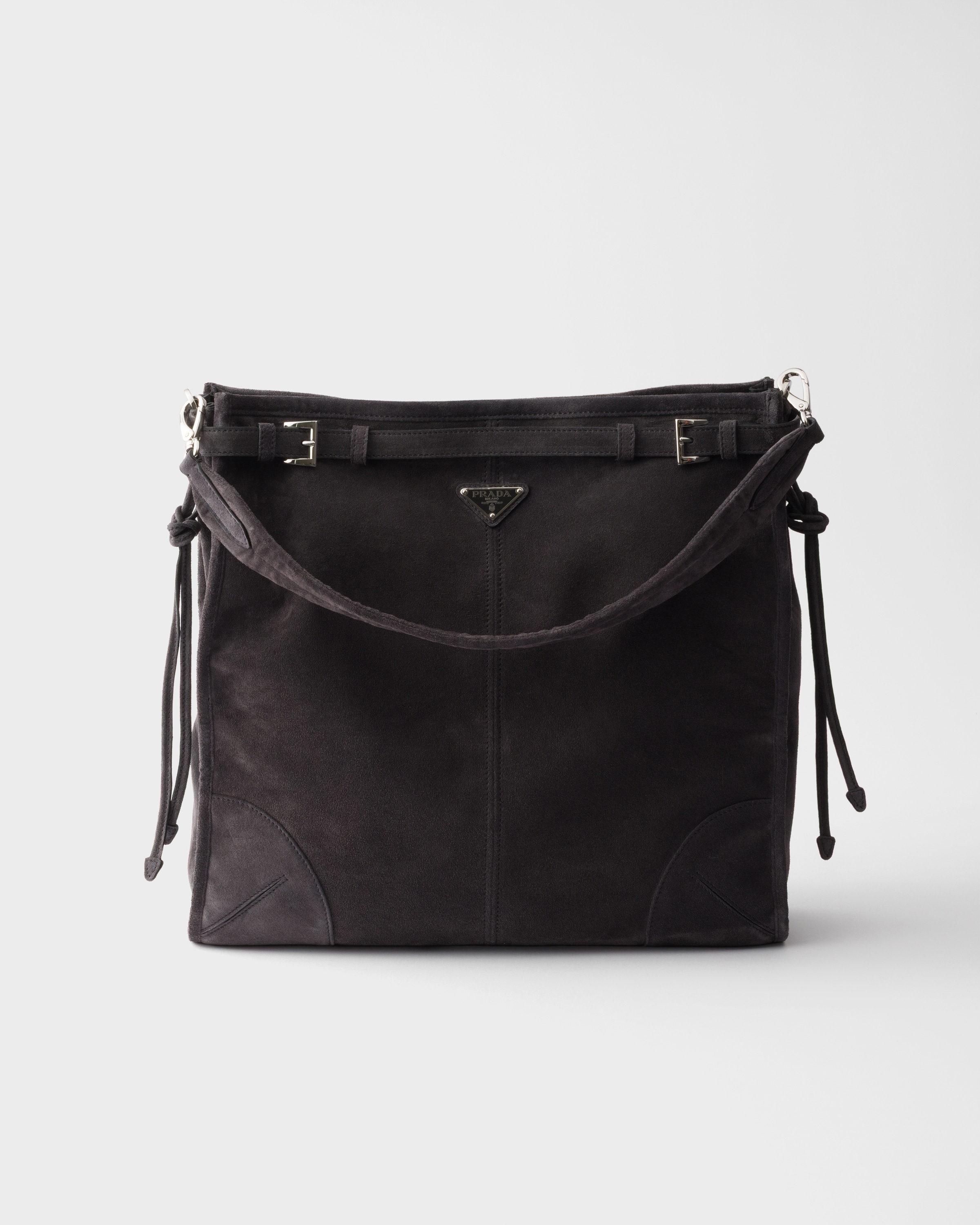 Prada Prada Bonnie suede shoulder bag