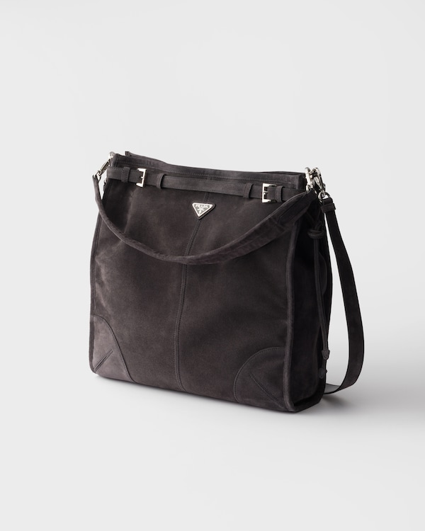 Prada Bonnie suede shoulder bag