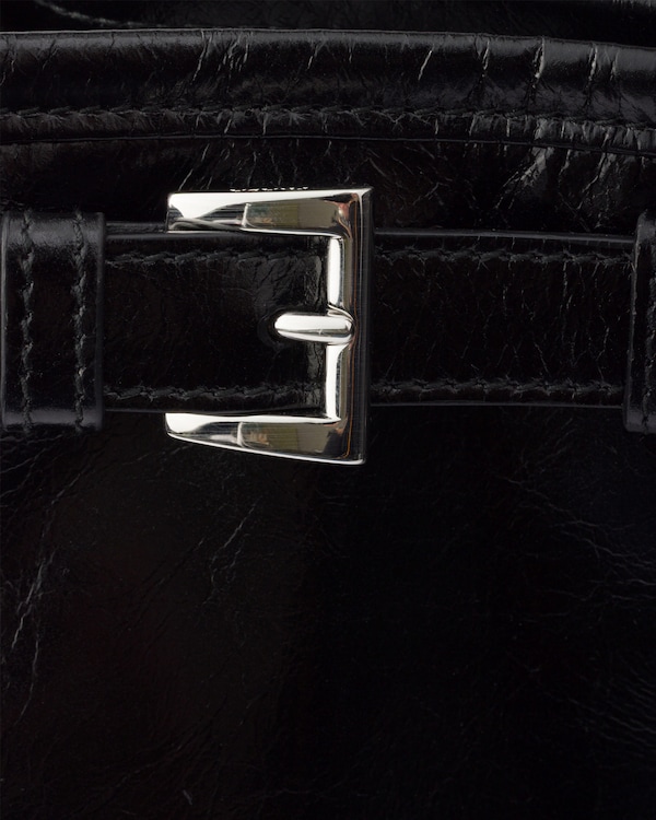 Prada Bonnie Schultertasche aus Leder - Schwarz Prada Bonnie Schultertasche aus Leder - Schwarz