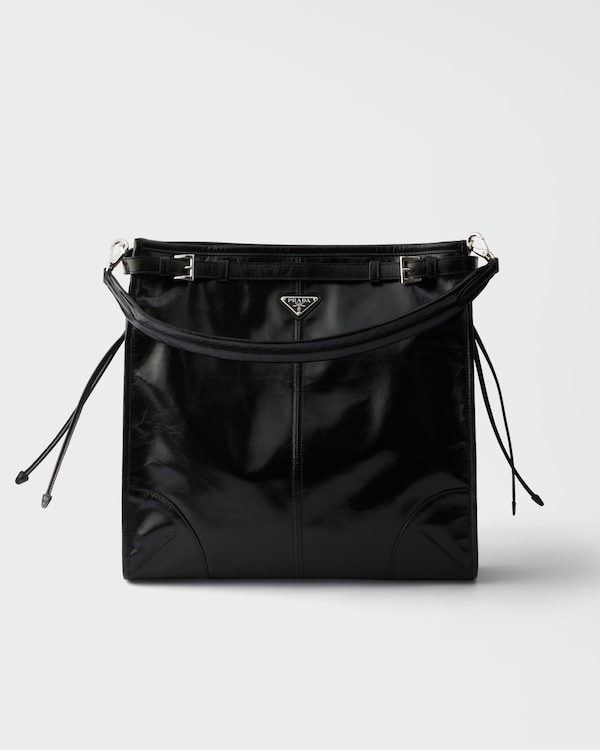 Prada Bonnie Schultertasche aus Leder - Schwarz Prada Bonnie Schultertasche aus Leder - Schwarz