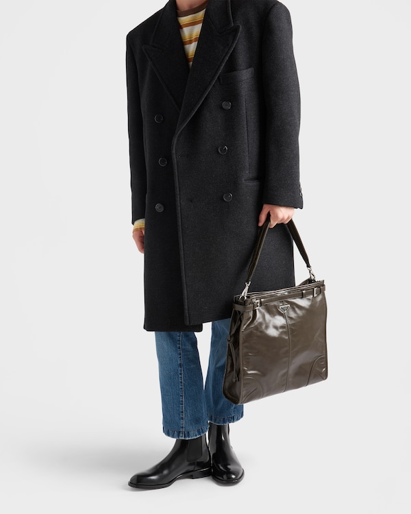 Prada Bonnie leather shoulder bag - Forest Prada Bonnie leather shoulder bag - Forest