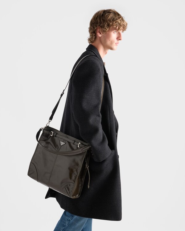 Prada Bonnie leather shoulder bag - Forest Prada Bonnie leather shoulder bag - Forest