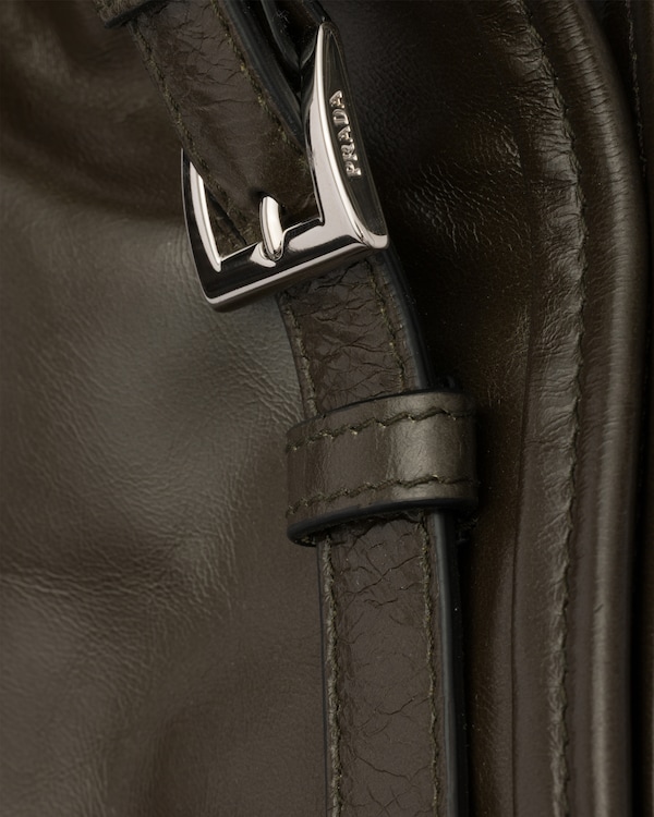 Prada Bonnie leather shoulder bag - Forest Prada Bonnie leather shoulder bag - Forest