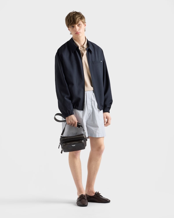 Schultertasche aus Nappa-Leder in Used-Optik - Dunkelbraun Schultertasche aus Nappa-Leder in Used-Optik - Dunkelbraun