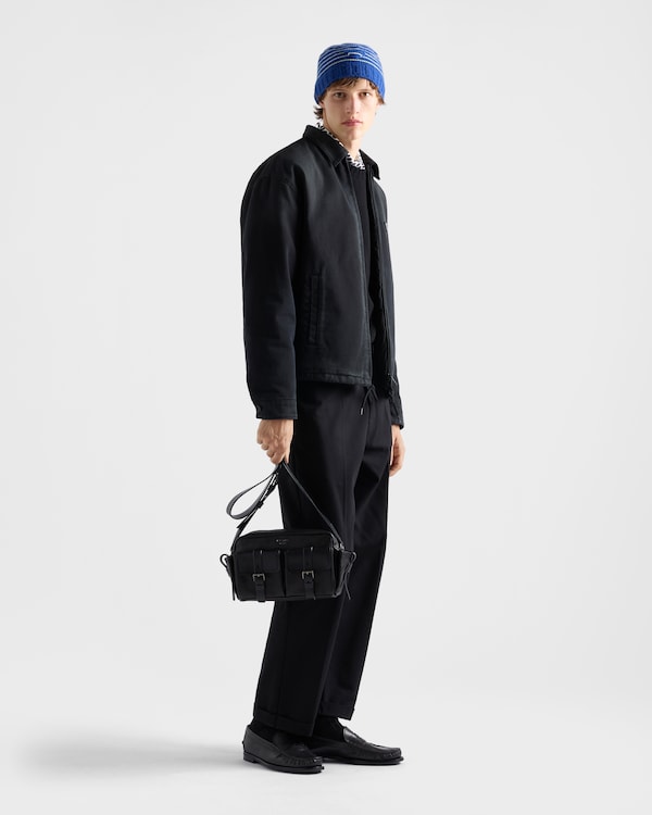 Prada Route leather shoulder bag - Black Prada Route leather shoulder bag - Black