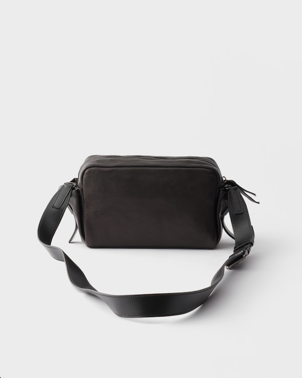 Prada Route leather shoulder bag - Black Prada Route leather shoulder bag - Black