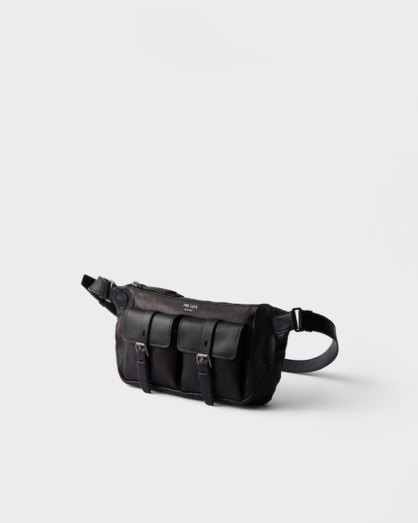 Prada Route leather shoulder bag - Black Prada Route leather shoulder bag - Black