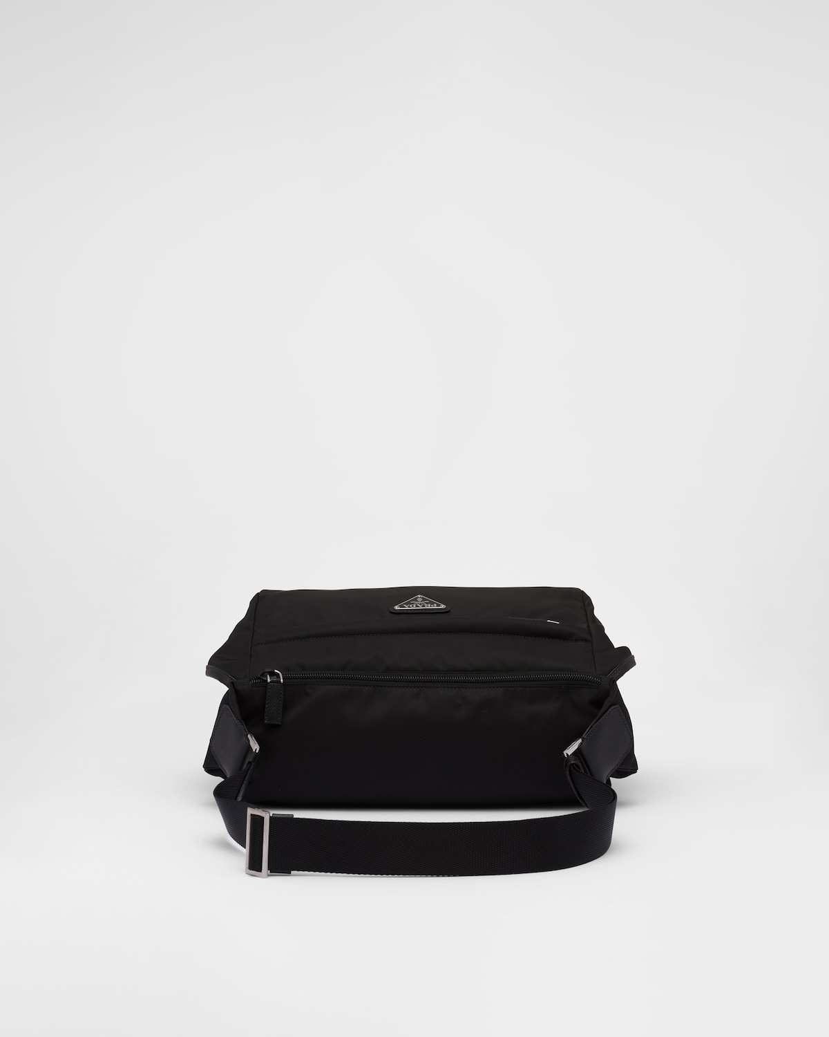 Large Re-Nylon and saffiano Shoulder Bag