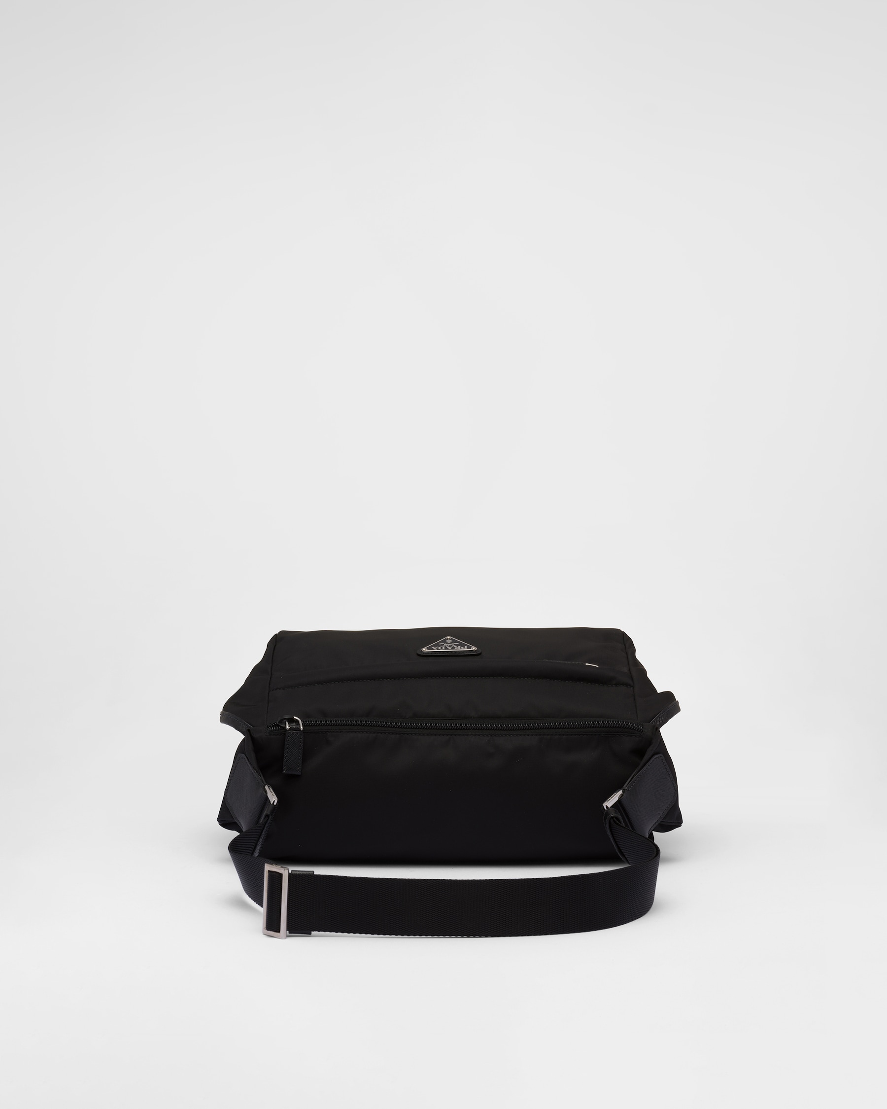 Re-Nylon and saffiano Shoulder Bag