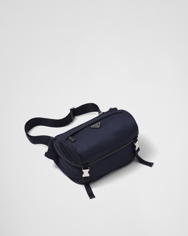 리나일론 및 사피아노 가죽 숄더백 리나일론 및 사피아노 가죽 숄더백