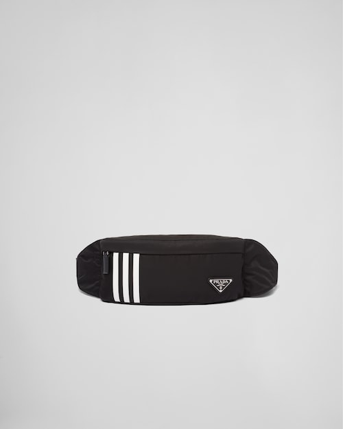 Black adidas for Prada Re-Nylon belt bag | Prada