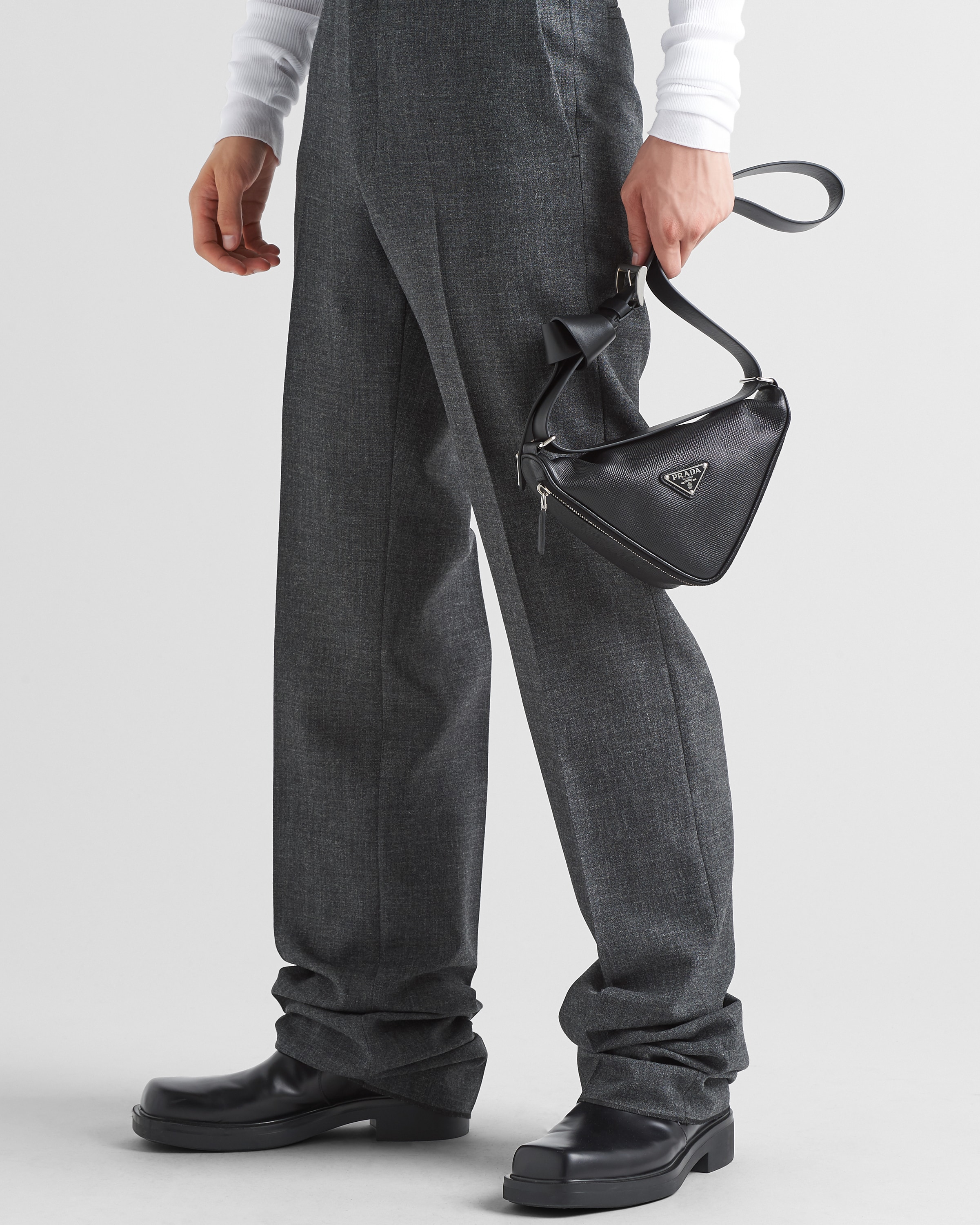 Saffiano leather belt bag shop