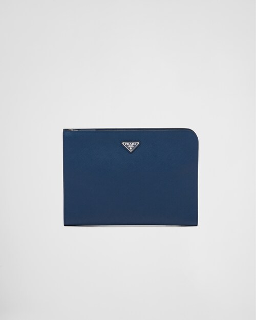 Prada Saffiano Leather Briefcase 1