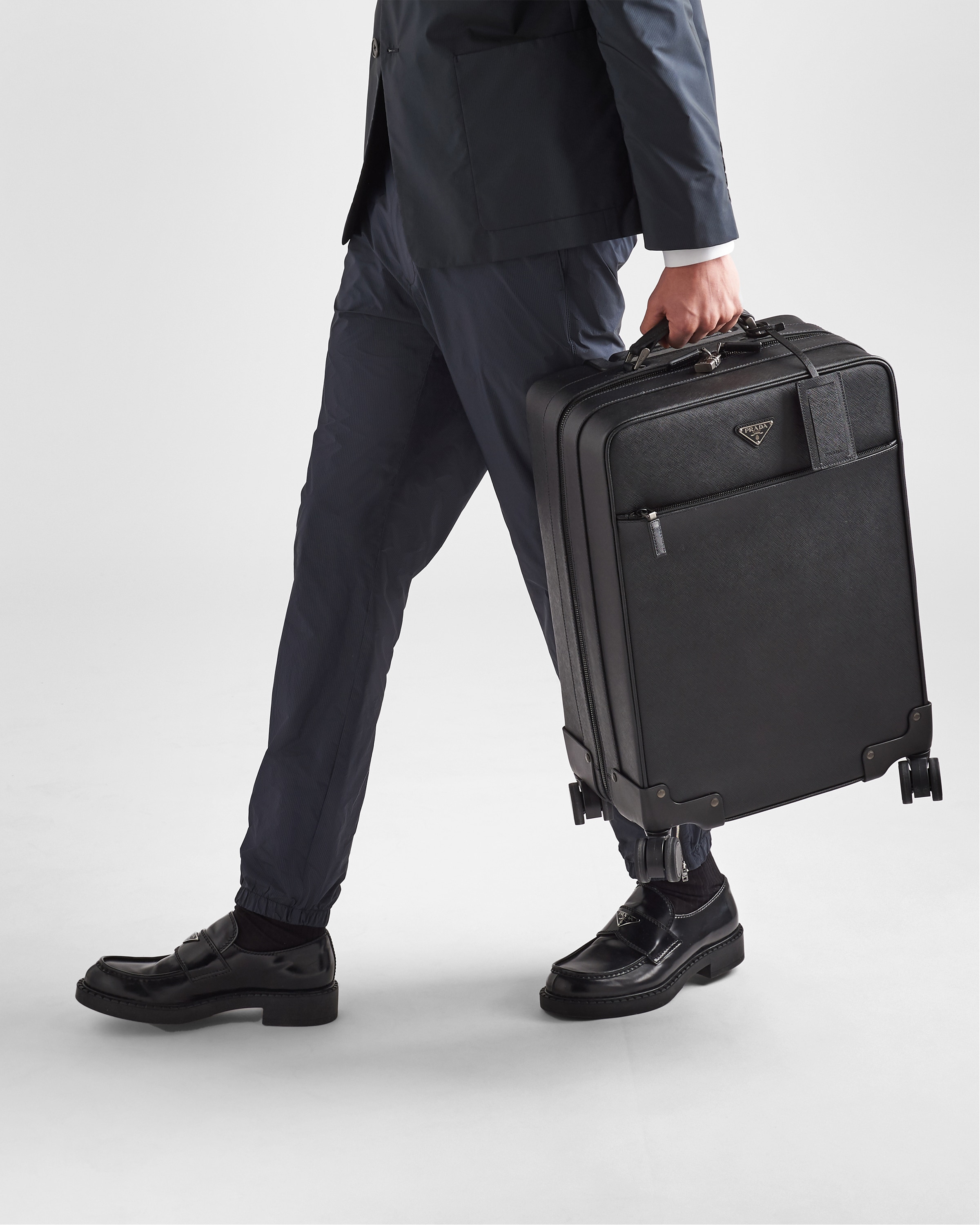 Prada trolley luggage outlet
