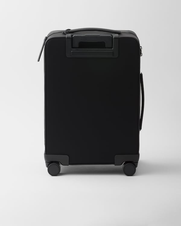 Re-Nylon and Saffiano leather trolley Re-Nylon and Saffiano leather trolley