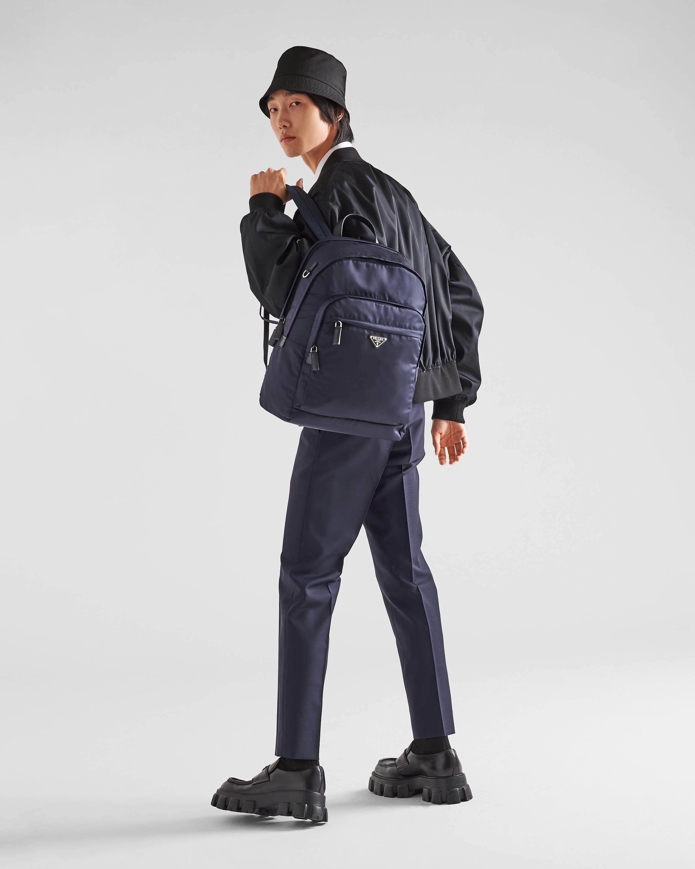 Men s Backpacks And Belt Bags PRADA