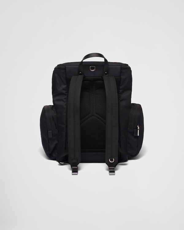 Sac pour animal en Re-Nylon et cuir Saffiano Sac pour animal en Re-Nylon et cuir Saffiano