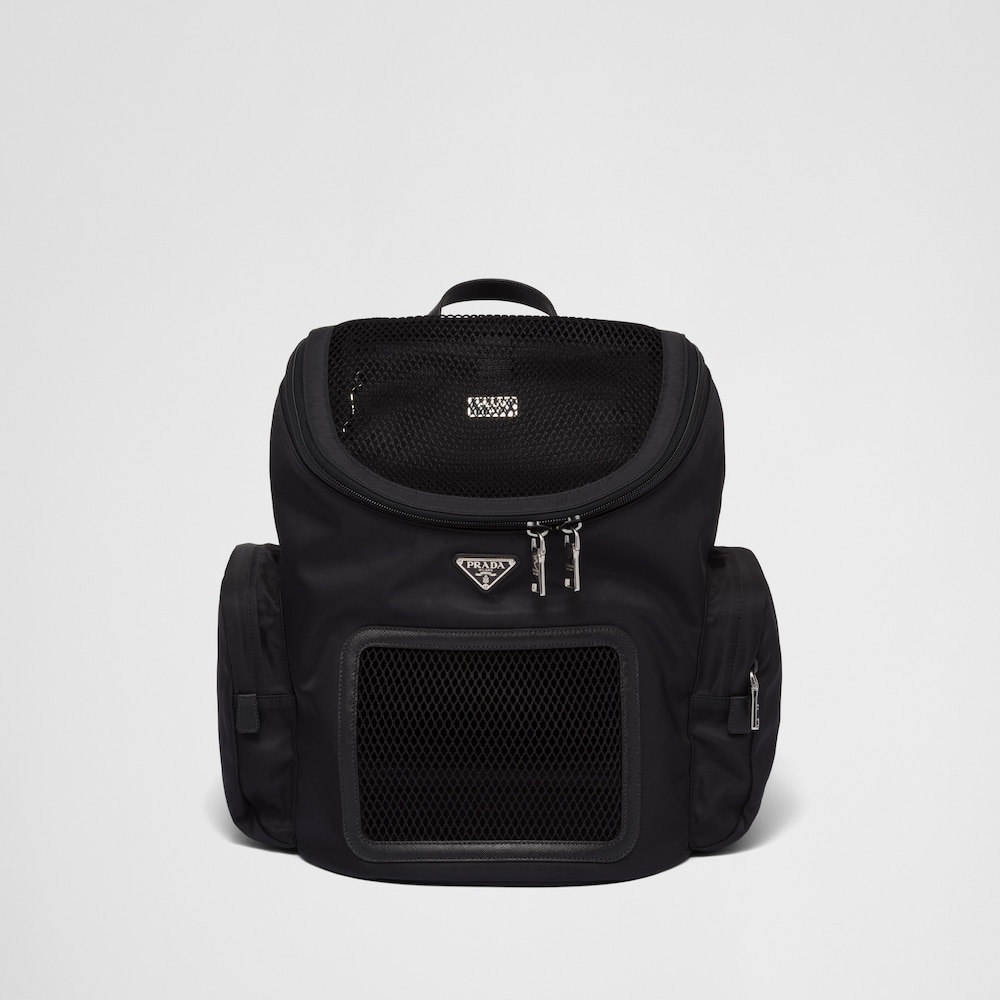 Prada Pet Bag in Re-Nylon e pelle Saffiano 1