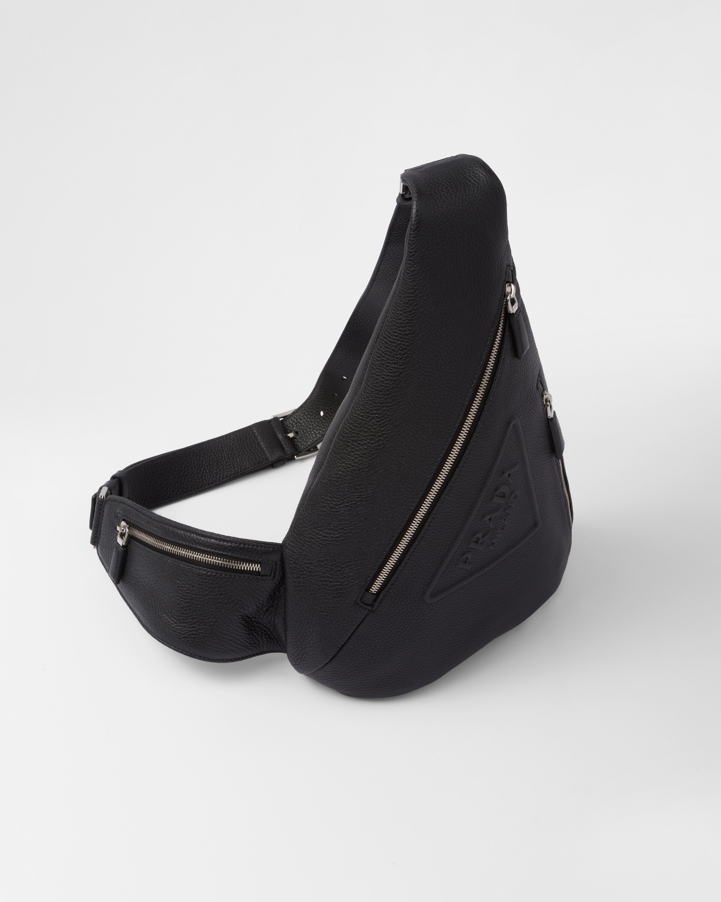Zaino In Pelle Nero PRADA