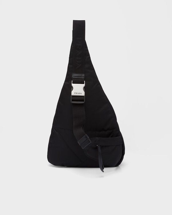 Sac à dos en Re-Nylon et cuir Sac à dos en Re-Nylon et cuir