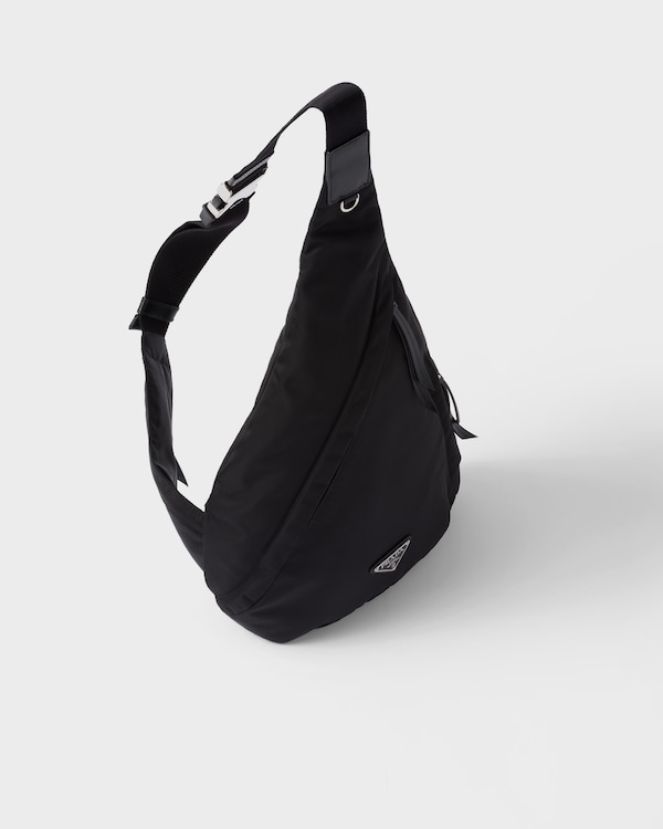 Sac à dos en Re-Nylon et cuir Sac à dos en Re-Nylon et cuir