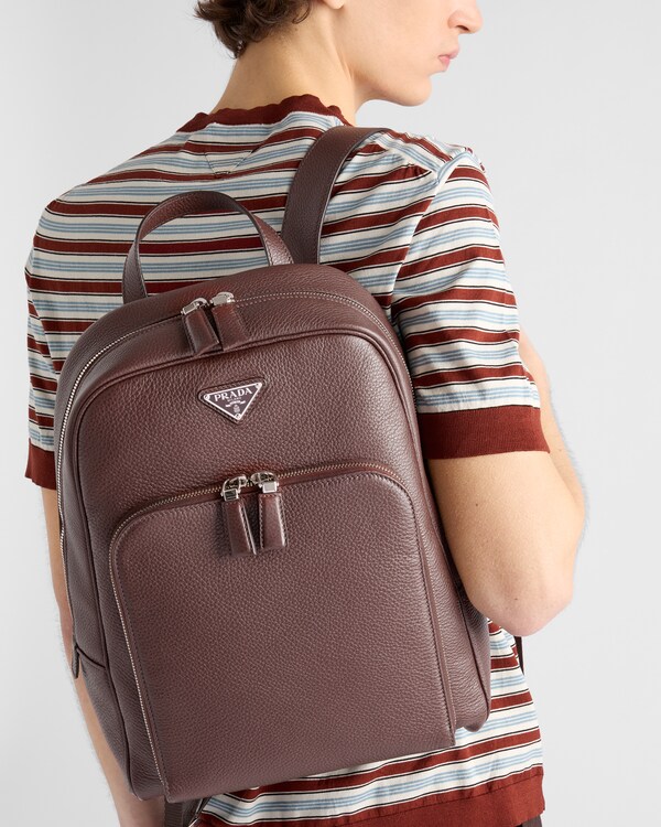 Leather backpack Leather backpack