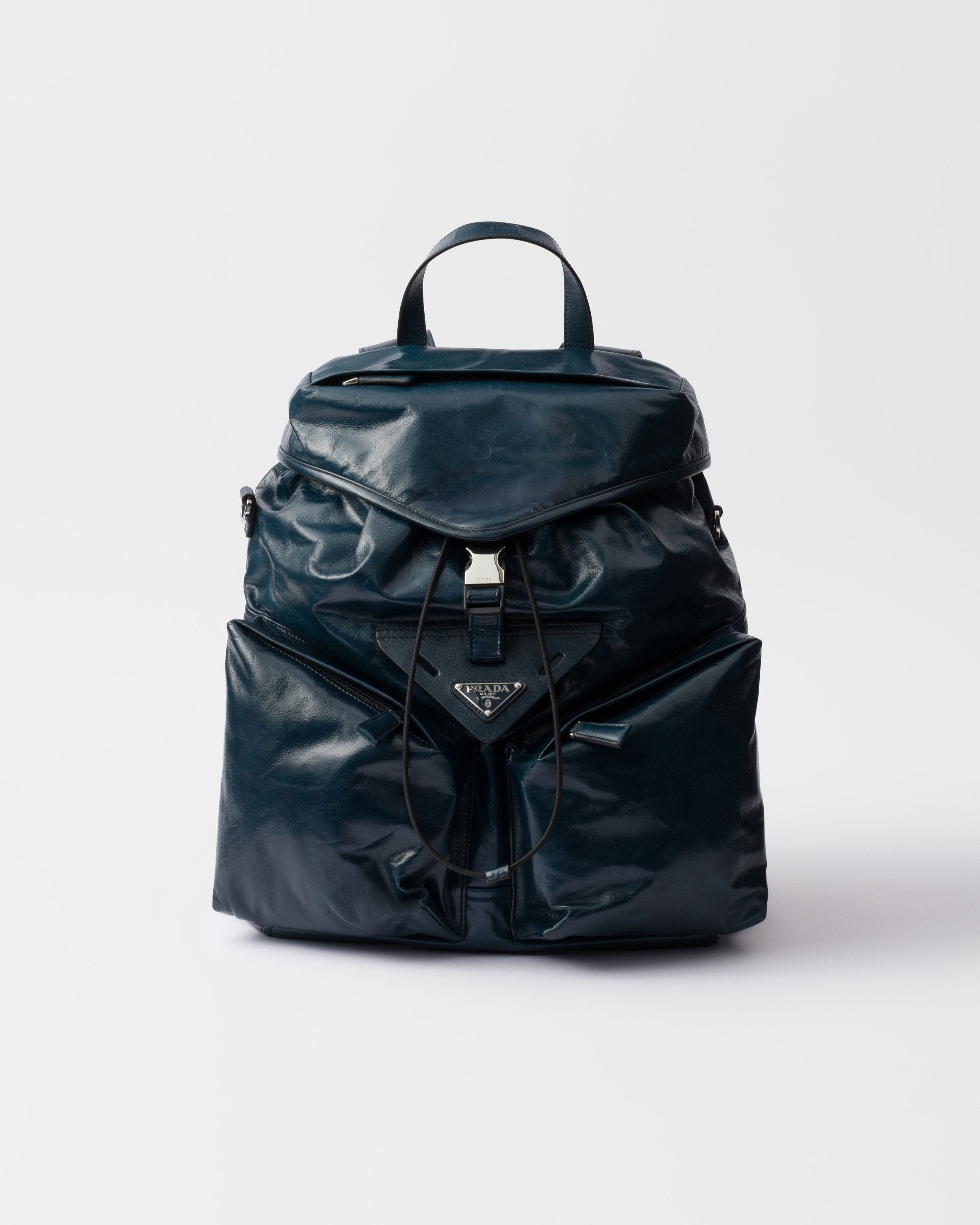 Prada backpack green hot sale