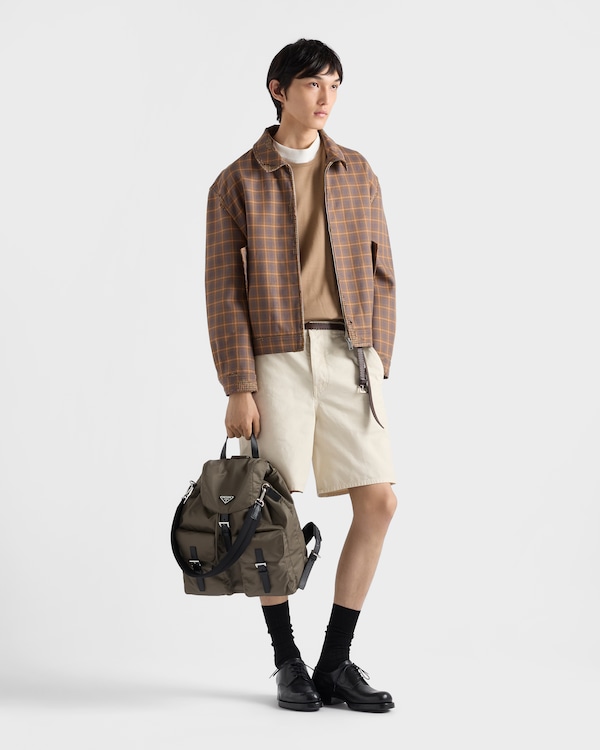 Re-Nylon backpack - Smoky Gray Re-Nylon backpack - Smoky Gray