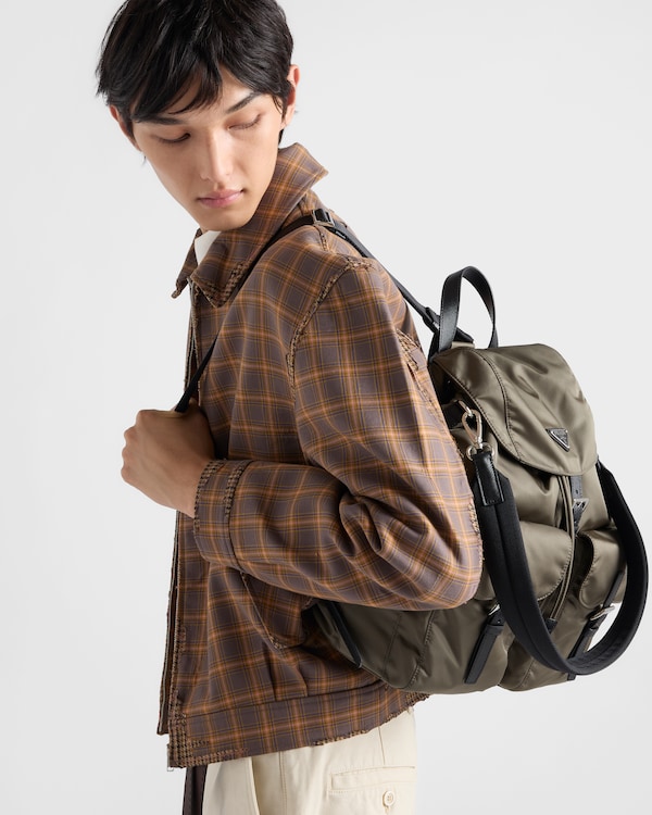 Re-Nylon backpack - Smoky Gray Re-Nylon backpack - Smoky Gray