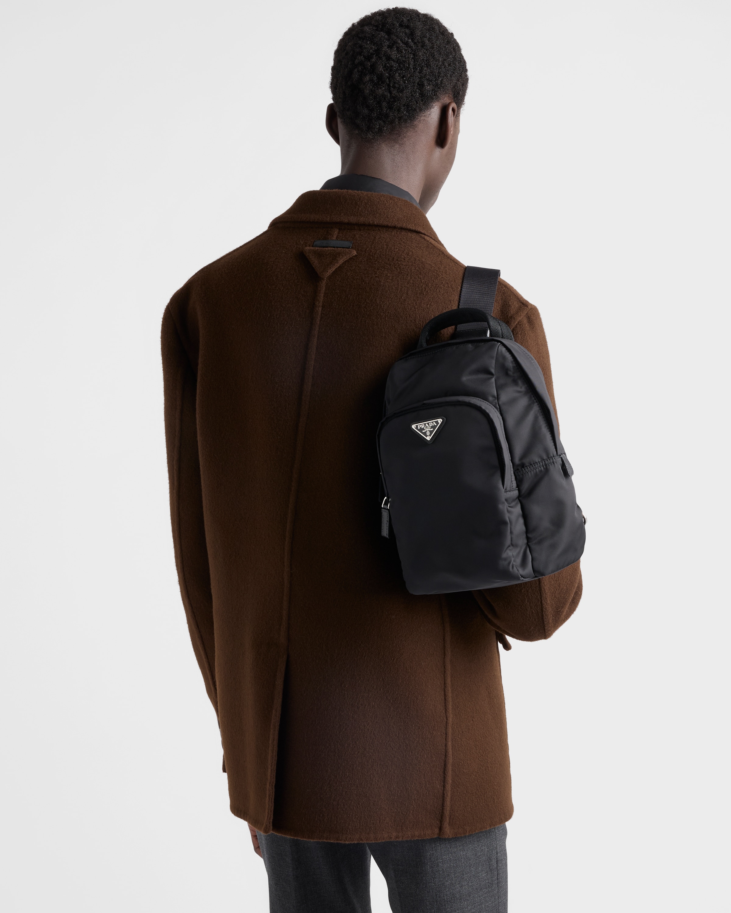 バッグ PRADA all leather backpack Prada Re-Nylon and Saffiano Leather Backpack | Saks Fifth Avenue