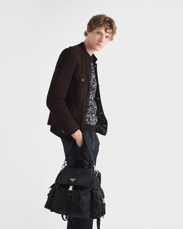 Prada Explore Re-Nylon and leather backpack Prada Explore Re-Nylon and leather backpack