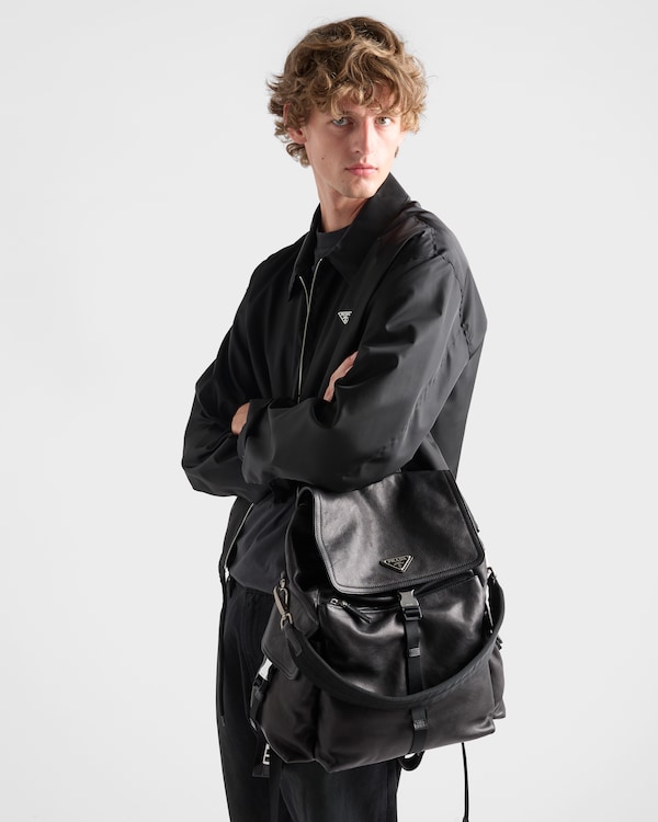 Prada Explore leather backpack - Black Prada Explore leather backpack - Black