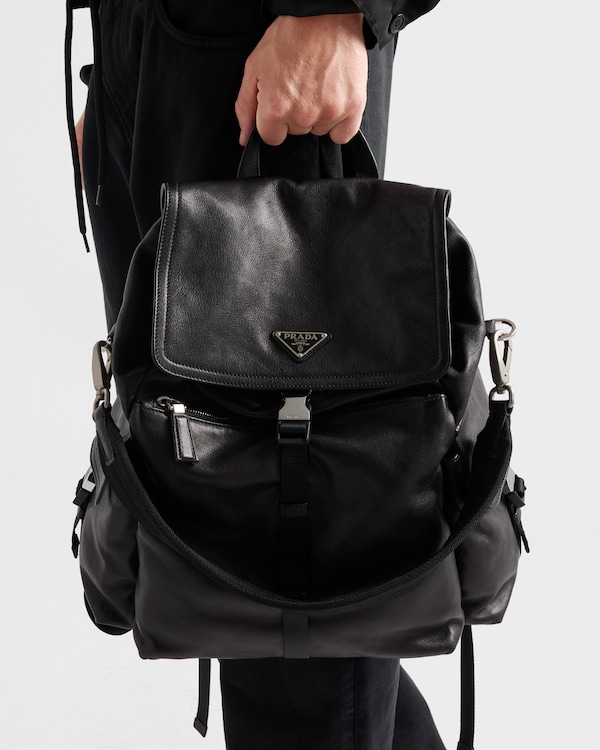Prada Explore leather backpack - Black Prada Explore leather backpack - Black