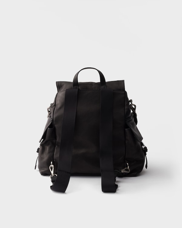 Sac à dos en cuir Prada Explore - Noir Sac à dos en cuir Prada Explore - Noir