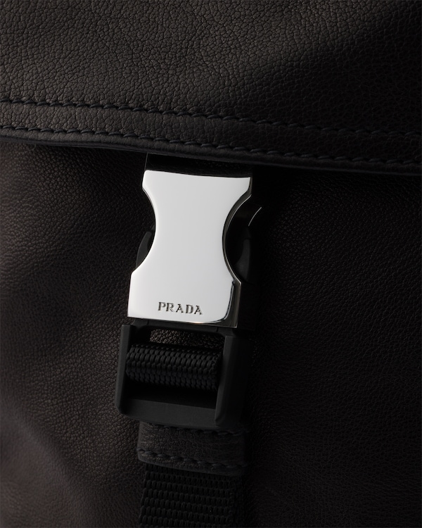Sac à dos en cuir Prada Explore - Noir Sac à dos en cuir Prada Explore - Noir
