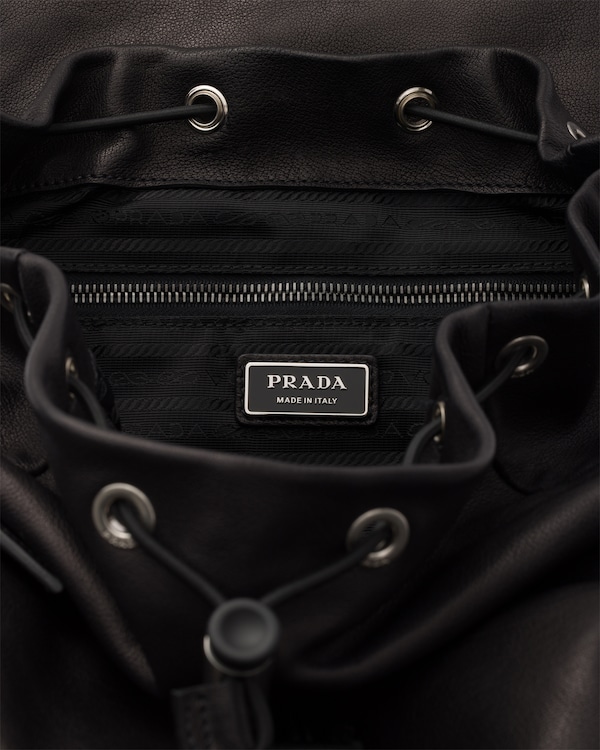 Sac à dos en cuir Prada Explore - Noir Sac à dos en cuir Prada Explore - Noir