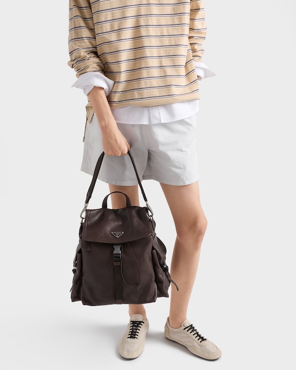 Prada Explore leather backpack - Coffee Prada Explore leather backpack - Coffee