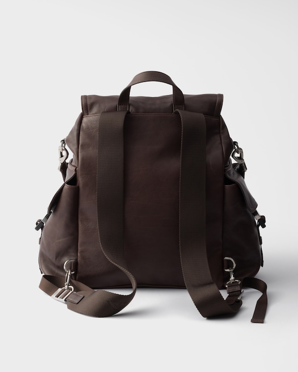 Prada Explore leather backpack - Coffee Prada Explore leather backpack - Coffee