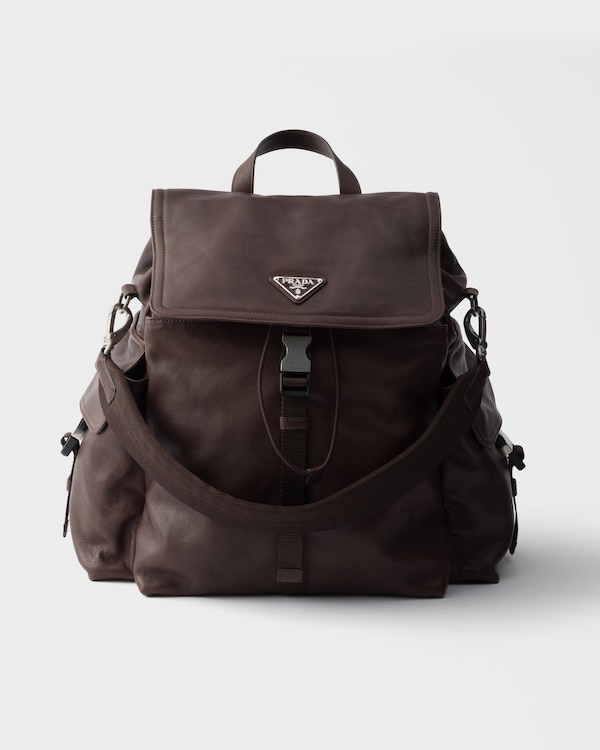 Prada Explore leather backpack - Coffee Prada Explore leather backpack - Coffee