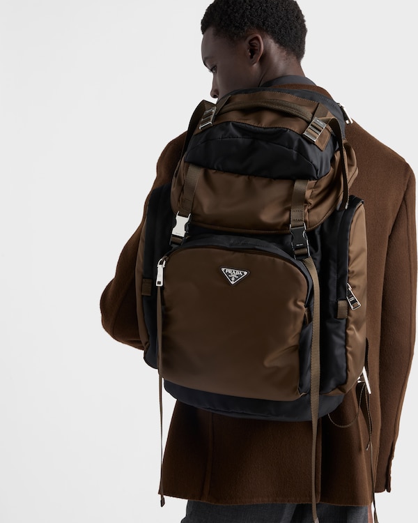 Re-Nylon backpack - Black/Burnt Re-Nylon backpack - Black/Burnt