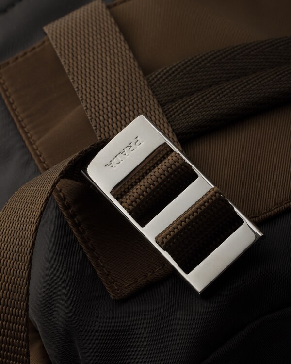 Re-Nylon backpack - Black/Burnt Re-Nylon backpack - Black/Burnt