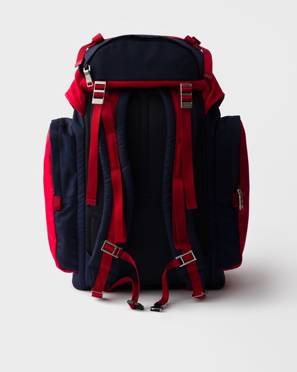 Re-Nylon backpack - Baltic Blue/Red Re-Nylon backpack - Baltic Blue/Red