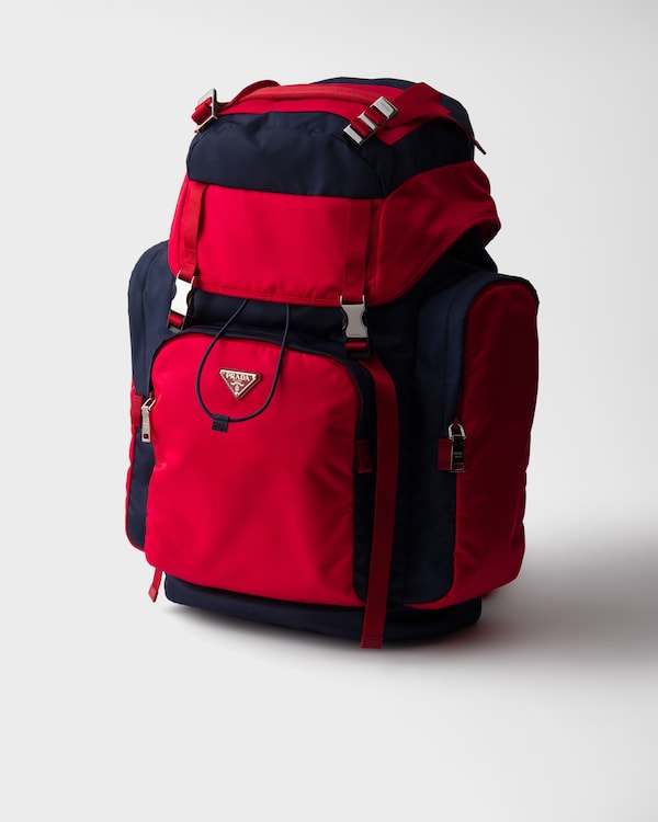 Re-Nylon backpack - Baltic Blue/Red Re-Nylon backpack - Baltic Blue/Red