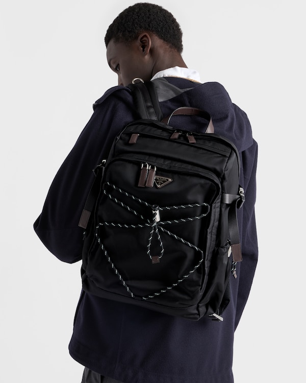 Sac à dos Prada Speedrock en Re-Nylon et cuir Sac à dos Prada Speedrock en Re-Nylon et cuir