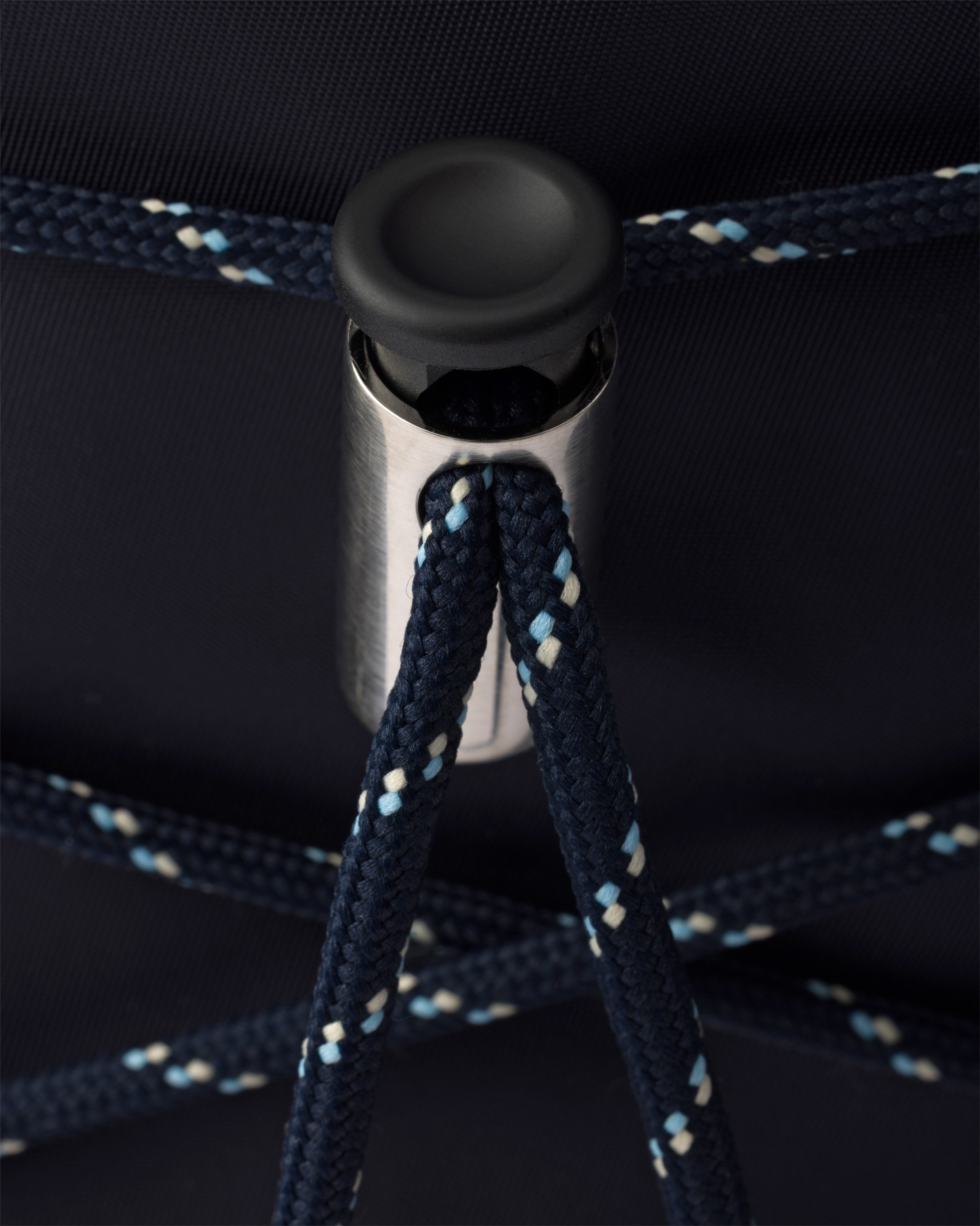 Navy Prada Speedrock Re-Nylon and leather backpack | PRADA