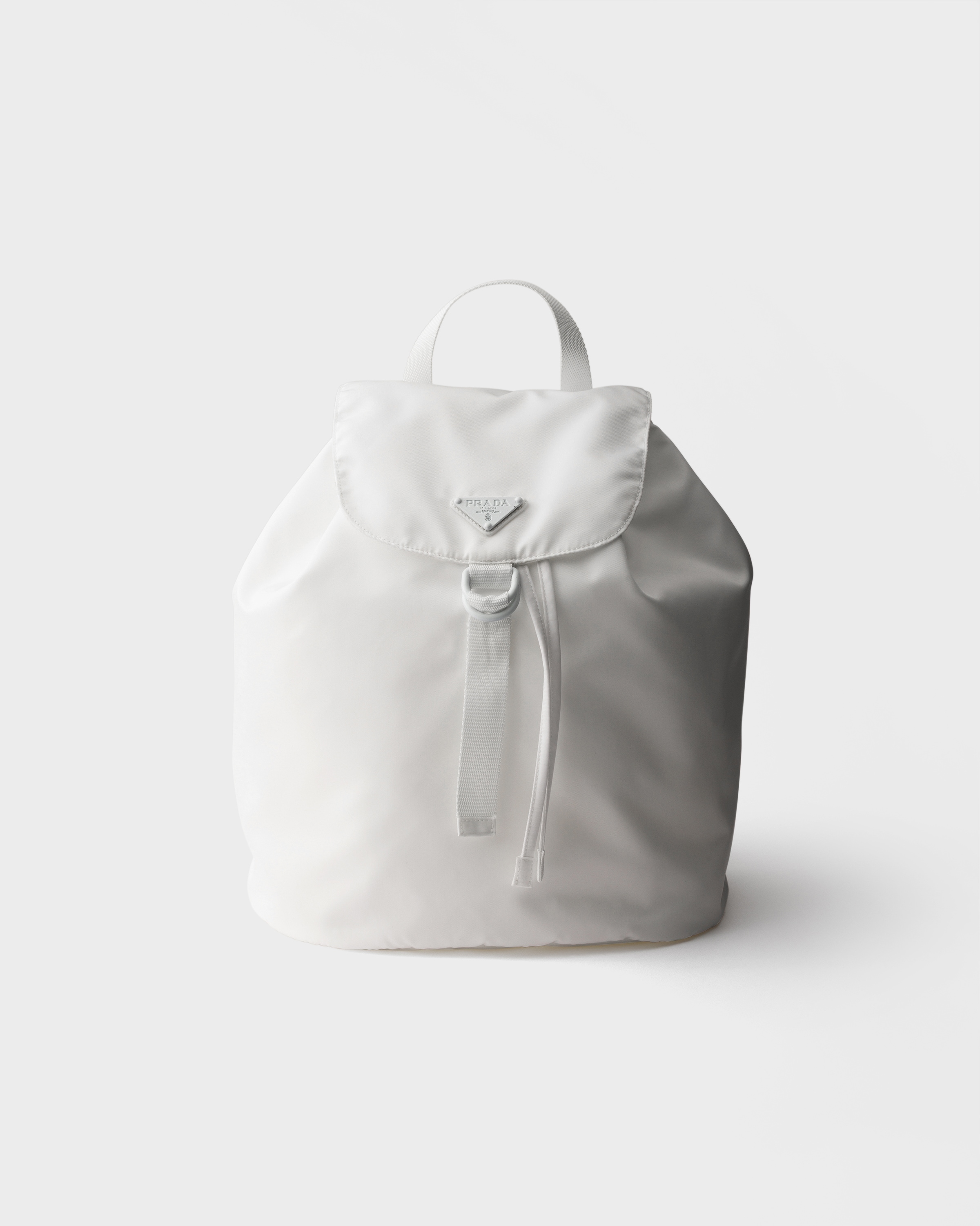 White Re-Nylon backpack | PRADA - United States