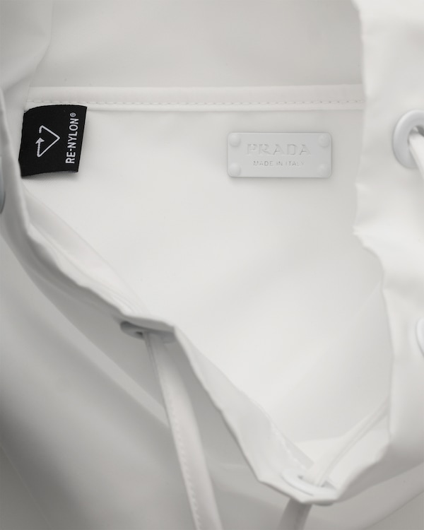 Sac à dos en Re-Nylon - Blanc Sac à dos en Re-Nylon - Blanc