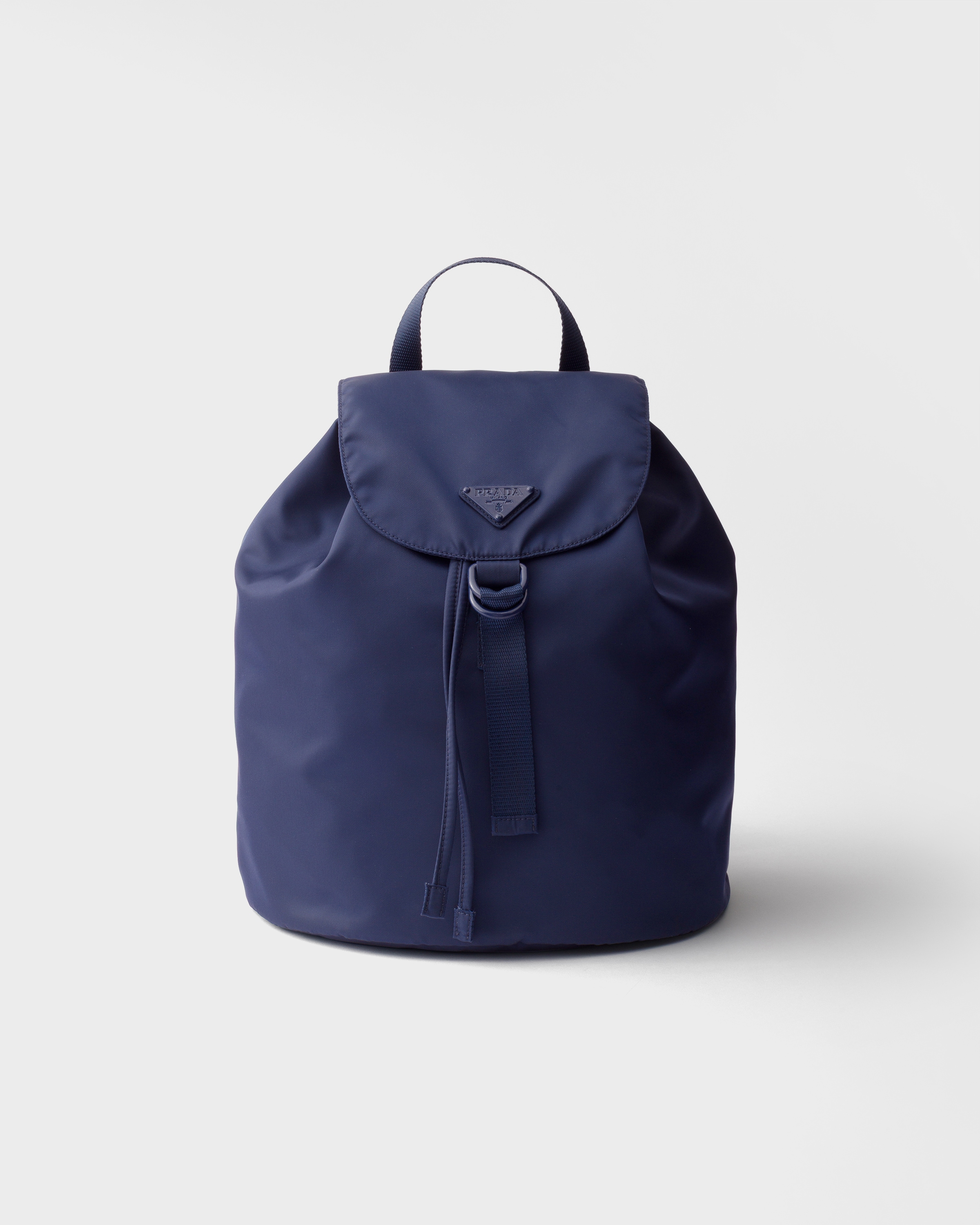 Baltic Blue Re-Nylon backpack | PRADA - United States